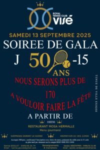 Soirée de Gala 13 septembre