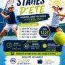 Stages Tennis Juillet-Août 2026 Jeunes 4 à 16 ans